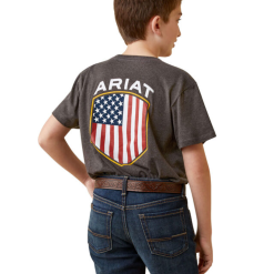 Ariat Boys Patriot Badge T-Shirt - 10045315