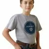 Ariat Boys Worn Around T-Shirt - 10044749 1 Ariat Boys Worn Around T-Shirt - 10044749 -Western Wear Shop Ariat Boy s Worn Around T Shirt 10044749 S 1