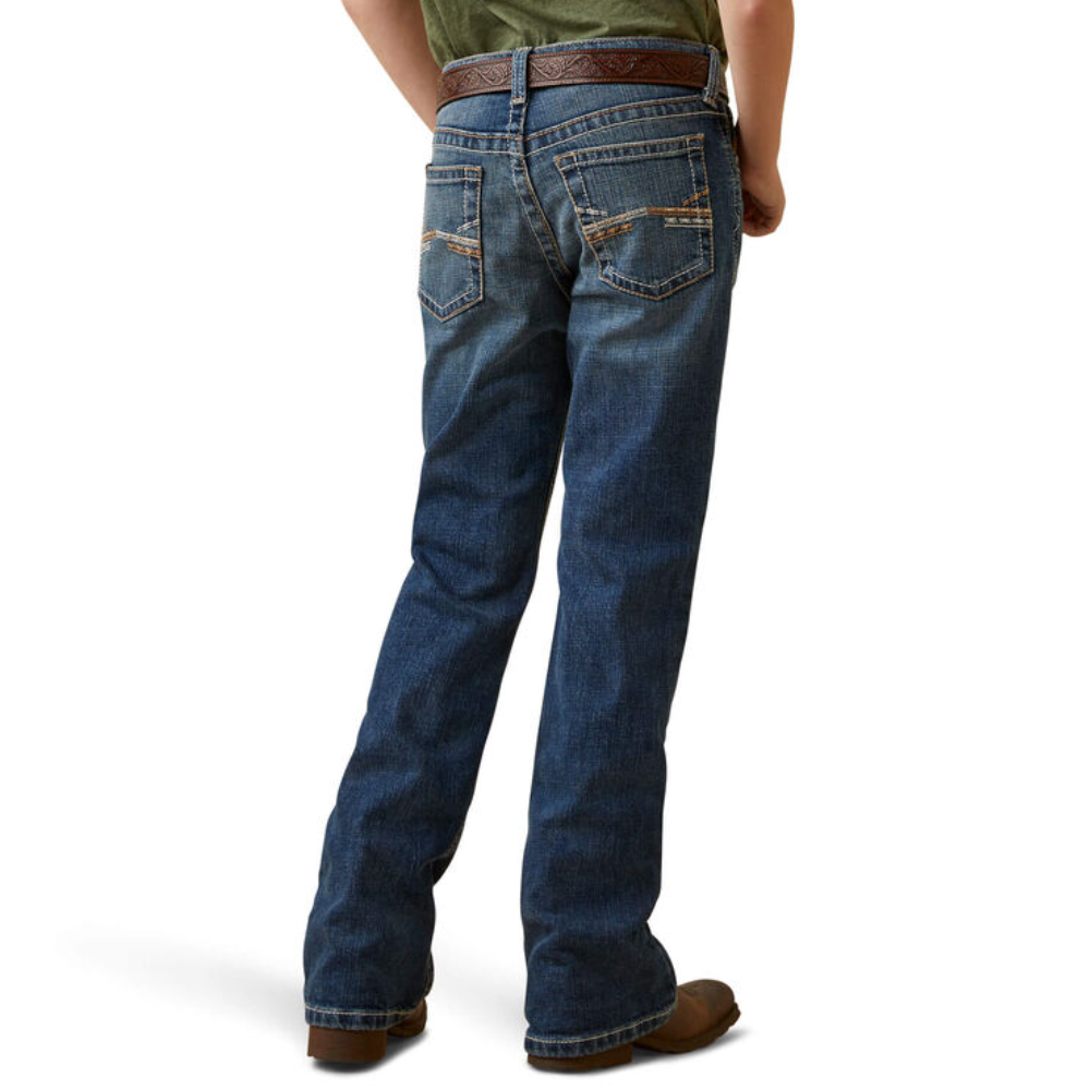 Ariat Boys B4 Rafael Relaxed Boot Cut Jeans - 10043180 4 Ariat Boys B4 Rafael Relaxed Boot Cut Jeans - 10043180 - Image 2