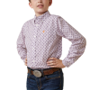 Ariat Boys Merrick Classic Fit Shirt - 10044921 -Western Wear Shop Ariat Boys Merrick Classic Fit Shirt 10044892 S 1