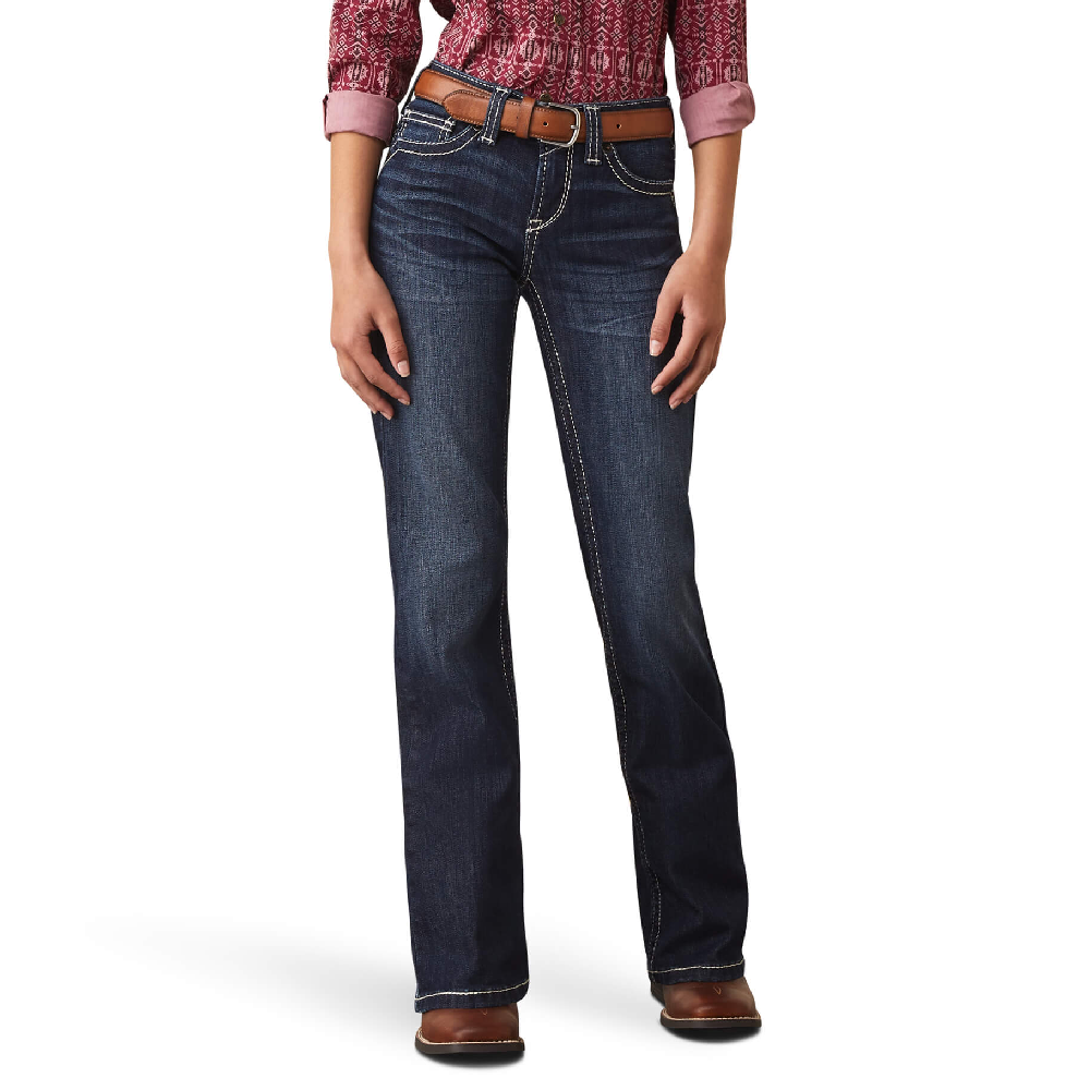 Ariat Girls R.E.A.L. Brianna Boot Cut Jeans - 10044363 3 Ariat Girls R.E.A.L. Brianna Boot Cut Jeans - 10044363