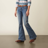 Ariat Girls R.E.A.L. Hallie Flare Jeans - 10044364 -Western Wear Shop Ariat Girls R.E.A.L. Hallie Flare Jeans 10044364 S 1