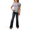 Ariat Girls Rainbow Sunset T-Shirt - 10044611