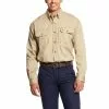 Ariat Mens FR Solid Vent Work Shirt - 10025402 -Western Wear Shop Ariat Mens FR Solid Vent Work Shirt 10025402 S 1