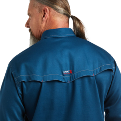 Ariat Mens FR Vented Work Shirt - 10039428 -Western Wear Shop Ariat Mens FR Vented Work Shirt 10039428 S 3