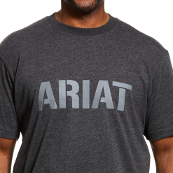 Ariat Mens Rebar Cotton Strong Block T-Shirt - 10030291 -Western Wear Shop Ariat Mens Rebar Cotton Strong Block T Shirt 10030291 S 3