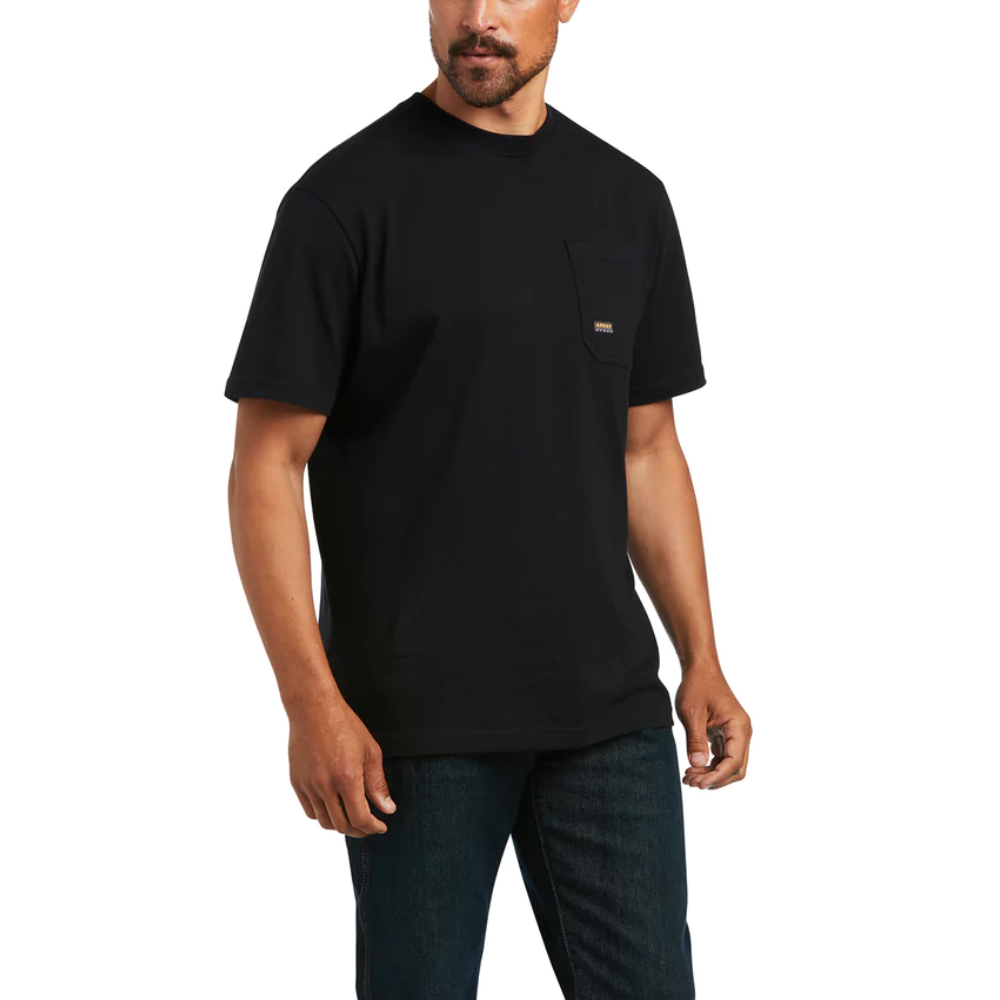 Ariat Mens Rebar Cotton Strong Mexican Pride T-Shirt - 10039620 4 Ariat Mens Rebar Cotton Strong Mexican Pride T-Shirt - 10039620 - Image 2