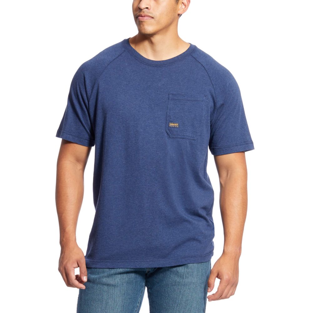 Ariat Mens Rebar Cotton Strong T-Shirt - 10025378 3 Ariat Mens Rebar Cotton Strong T-Shirt - 10025378