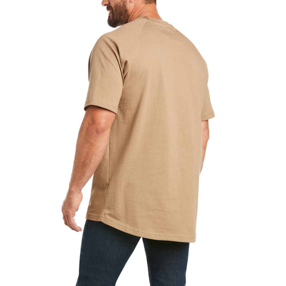 Ariat Mens Rebar Cotton Strong T-Shirt - 10035008 4 Ariat Mens Rebar Cotton Strong T-Shirt - 10035008 - Image 2