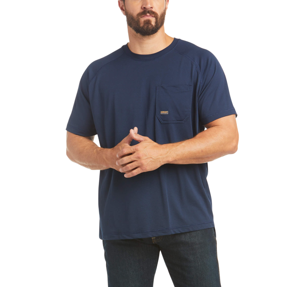 Ariat Mens Rebar Heat Fighter T-Shirt - 10031038 3 Ariat Mens Rebar Heat Fighter T-Shirt - 10031038