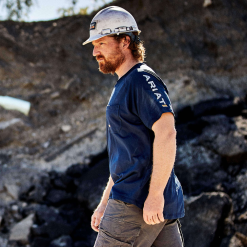 Ariat Mens Rebar Heat Fighter T-Shirt - 10031038 9 Ariat Mens Rebar Heat Fighter T-Shirt - 10031038 -Western Wear Shop Ariat Mens Rebar Heat Fighter T Shirt 10031038 S 4