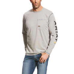Ariat Mens Rebar Workman Logo T-Shirt - 10023918