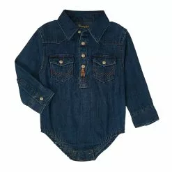 Wrangler Toddler Denim Bodysuit - PQ4165D