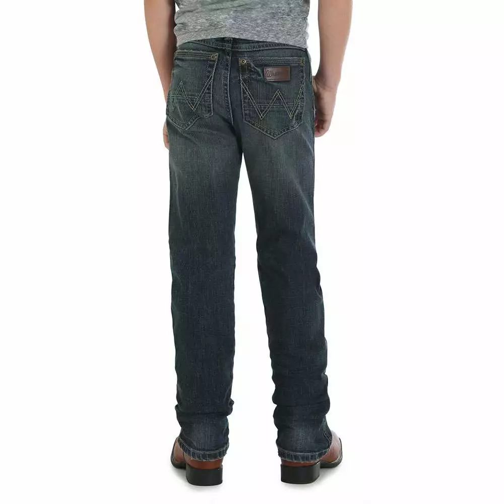Wrangler Boys Retro Jeans (Sizes 1T - 7) - 88JWZJM 4 Wrangler Boys Retro Jeans (Sizes 1T - 7) - 88JWZJM - Image 2