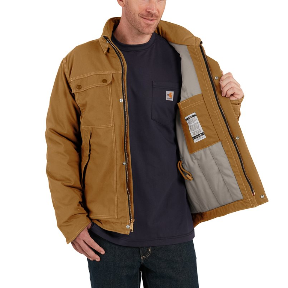 Carhartt Mens FR Full Swing Jacket - 102182-211 5 Carhartt Mens FR Full Swing Jacket - 102182-211 - Image 3