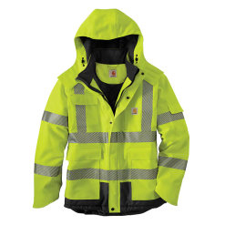 Carhartt Mens High-Visibility Sherwood Jacket - 100787-323