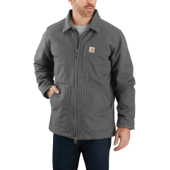 Carhartt Mens Work Sherpa Lined Coat - 104293-GVL
