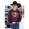 Cinch Boys American Pride Long Sleeve T-Shirt - MTT7630014-PUR -Western Wear Shop Cinch Boy s American Pride Long Sleeve T Shirt MTT7630014 PUR S 1