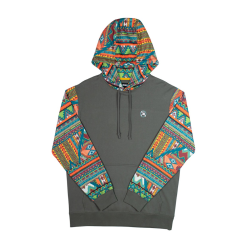 Hooey Boys Roughy Summit Hoodie - RH1191CHOR-Y