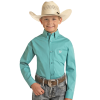 Panhandle Boys Long Sleeve Turquoise Shirt - PSBSODR0LT-86 -Western Wear Shop Imagereswhitebackground 14 382923b6 47f1 4ebf 9237 7968913da534