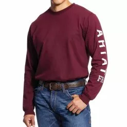 Ariat Mens FR Roughneck Skull Logo T-Shirt - 10026435