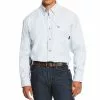 Ariat Mens FR Twill Durastretch Work Shirt - 10027887 -Western Wear Shop Men s FR Twill Durastretch Work Shirt 10027887 S 1
