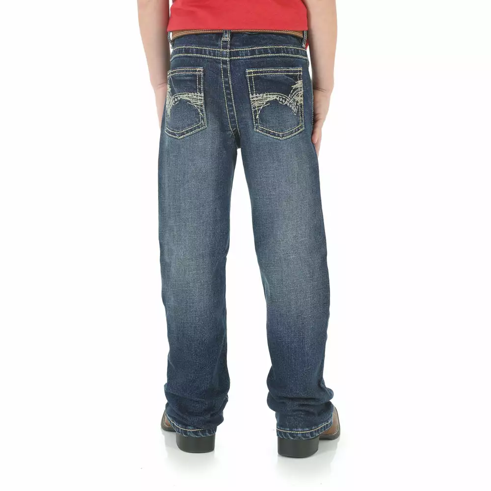 Wrangler Boys 20X No. 42 Bootcut Jeans (Sizes 8 - 16) - 42BWXMD 5 Wrangler Boys 20X No. 42 Bootcut Jeans (Sizes 8 - 16) - 42BWXMD - Image 3