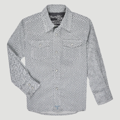 Wrangler Boys 20X Advanced Comfort Snap Shirt - 112327786