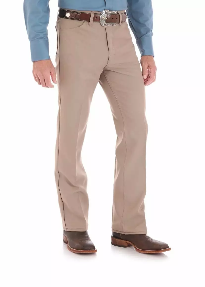 82TN Tan Wrangler Wrancher Polyester Jeans Regular Fit 3 82TN Tan Wrangler Wrancher Polyester Jeans Regular Fit